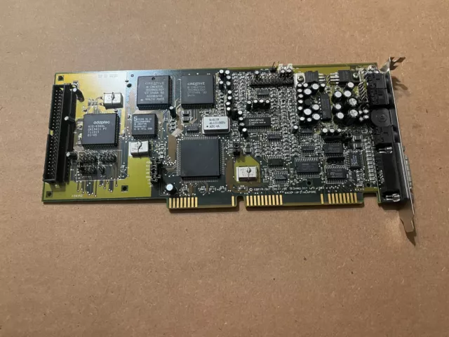 Creative Labs Sound Blaster 16 SCSI Sound Card ISA CT1770 Yamaha M3-2(11