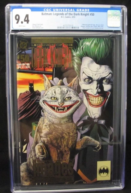 Batman Legends of the Dark Knight #50 CGC 9.4 Classic Brian Bolland Joker Cover