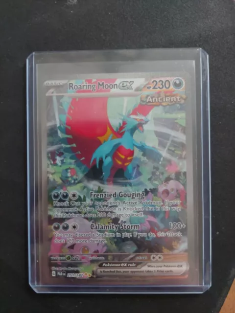 Roaring Moon ex 229/182 Ultra Rare Paradox Rift Pokemon Pack Fresh