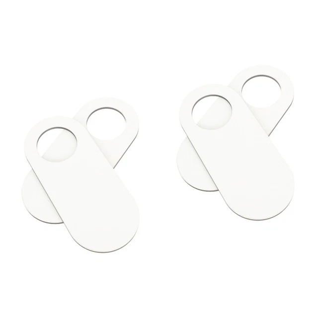 4 Pcs Wooden Door Handle Hanger Tag Hangers Knob Signs Blank