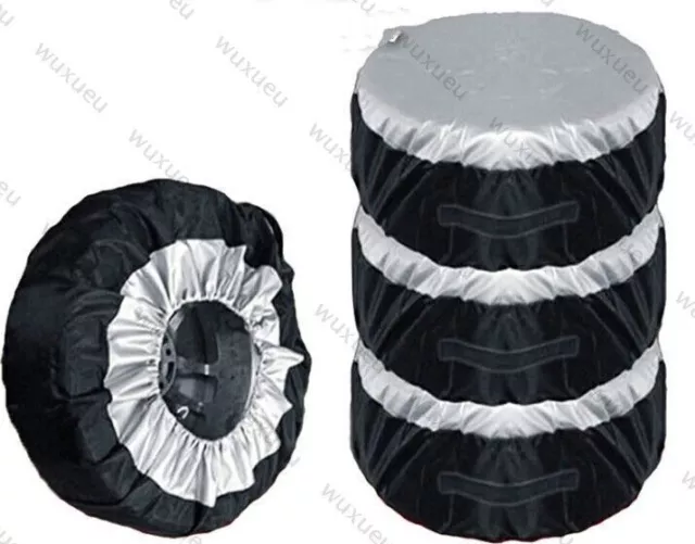 4X Reifentaschen Set 13-19 Inch Reifentüten Reifensack Tyre Spare Cover BE  A