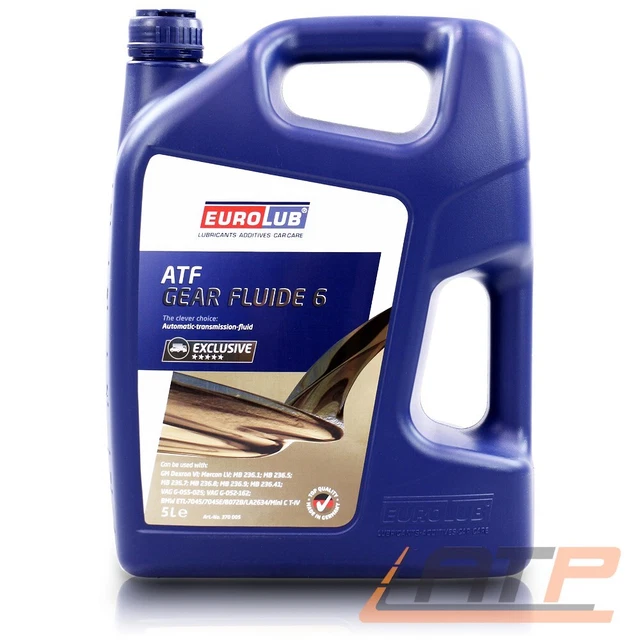 Eurolub 5 Litri Gear Fluid 6 Olio Cambio Automatico Olio Cambio