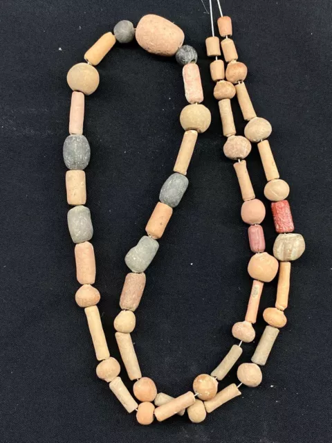 Indus valley civilization terracotta beautiful beads 5500 BC from Baluchistan