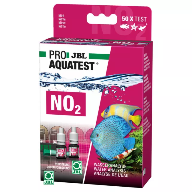 JBL Proaquatest NO2 Nitrite, Aquarien-Wassertest, Neuf