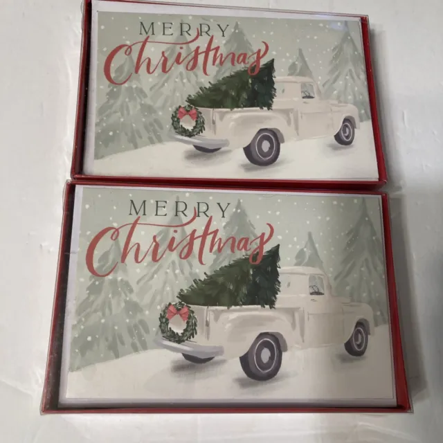 NEW American Greetings “Merry Christmas”Cards- 16 Cards & Envelopes- 2 Boxes