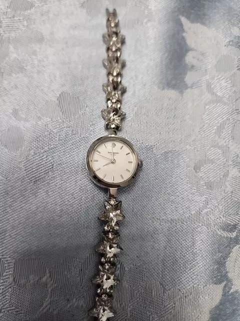 Kate Spade Petite Silver Watch With Star Band