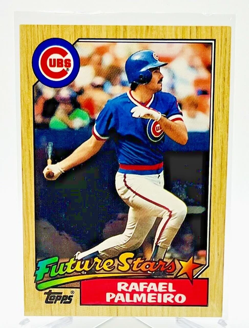 1987 TOPPS #634 Rafael Palmeiro Future Stars RC $1.36