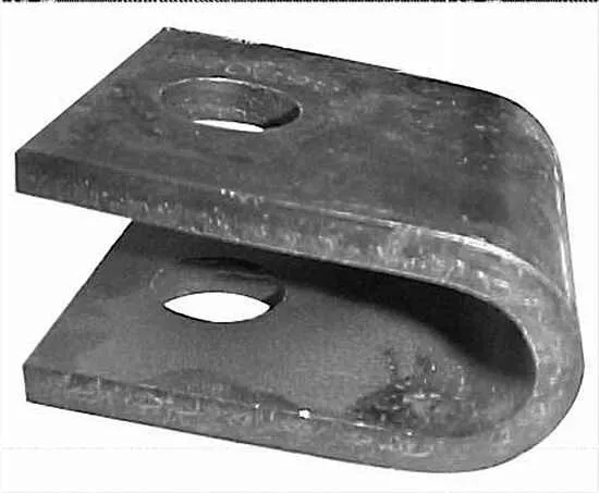 HAE48305 Flail Mower Clevis U-Bar Fits Brent and John Deere