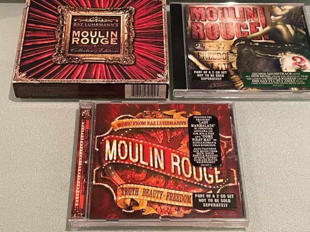 Moulin Rouge - 2 Soundtrack CD Albums in Collector's Edition Box Set - 2002 3