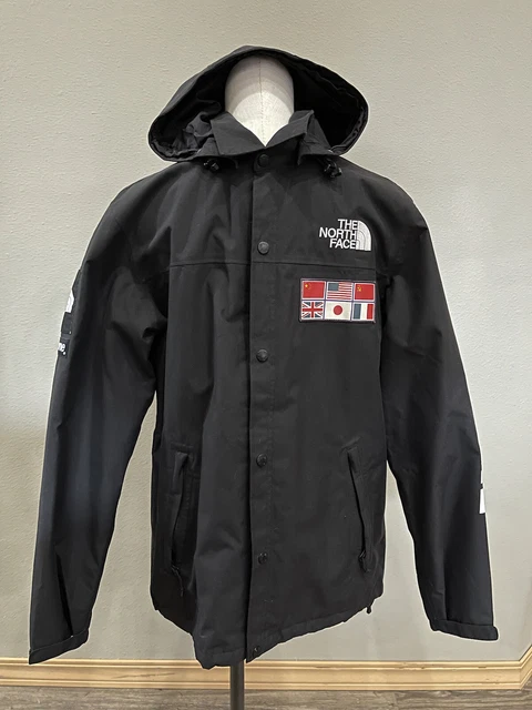 SUPREME THE NORTH Face Expedition Coaches Jacket Black Authentic