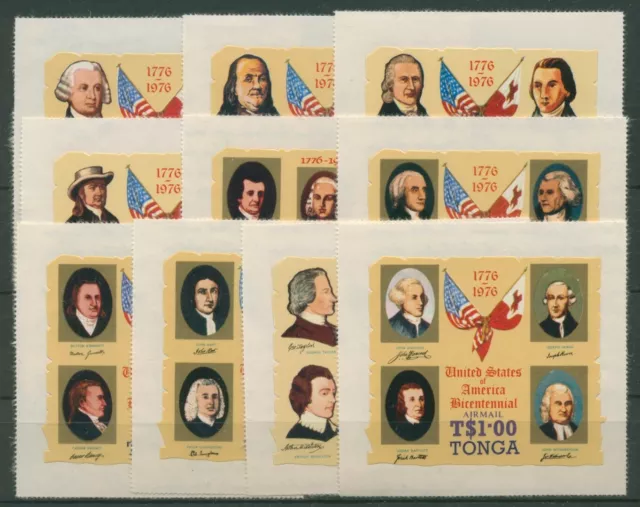 Tonga 1976 200 Jahre USA 569/78 postfrisch