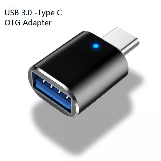 Type C to USB Adapter 3.0 USB-C 3.1 Male OTG A Female Data Connector Converter