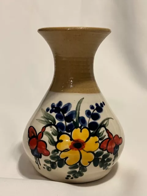 O'Neill Pottery Vase  Bunrathy Castle Signed Made in Ireland