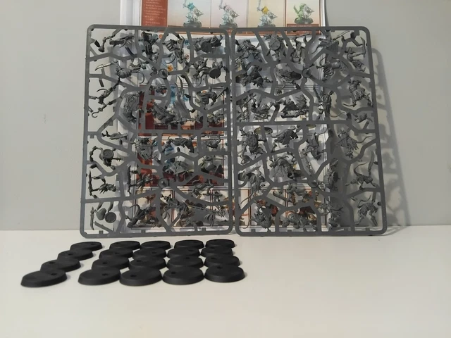 Pack De 20 Égorgeurs Hobgrots Warhammer - Figurines En Plastique Pour Orruk Warclans (AoS & Batailles Fantastiques)