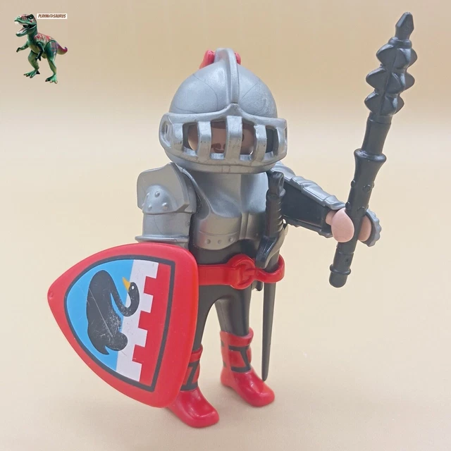 Playmobil Vintage Médiéval 3024 Chevalier Au Cygne Et Charrette - 1999 Boîte