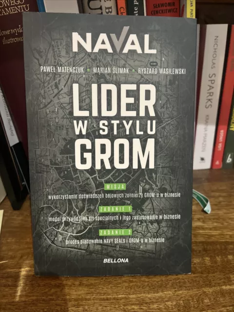 Lider W Stylu Grom Polish Book Polska Książka