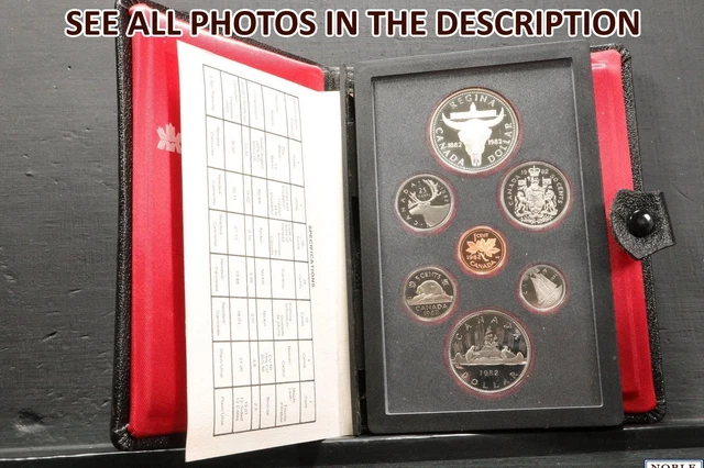 NobleSpirit No Reserve (CX) 1982 Royal Canadian Mint Proof Set