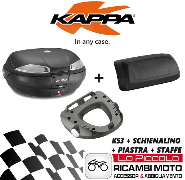 Kappa Portapacchi Per Kawasaki Versys 650 – Modello Specifico Per L'Anno 2015, In Metallo Resistente, Per Bagagli E Accessori