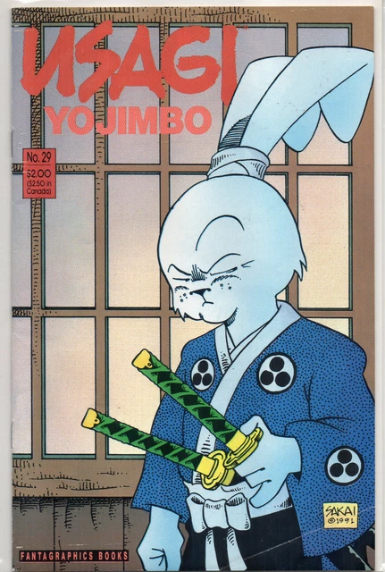 USAGI YOJIMBO #29 STAN SAKAI Fantagraphics Books July 1991
