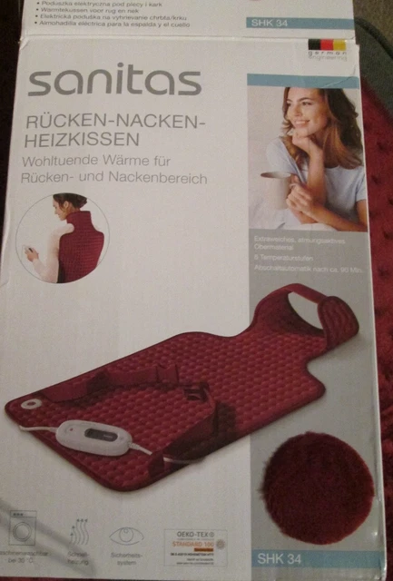 Sanitas SHK 34 Rücken Nacken Heizkissen gebraucht 