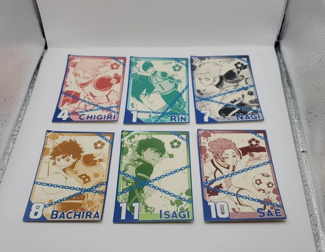 BLUE LOCK RIN Chigiri Nagi Sae Isagi Sticker Set Of 6 Anime $6.99 ...