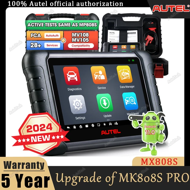 AUTEL MAXICHECK MK808S PRO MX808S 2024 Diagnostic Scan Bi-directional ...