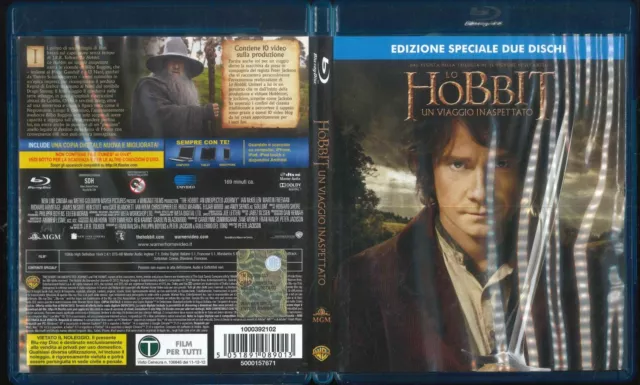 Lo Hobbit Un Viaggio Inaspettato Edizione Speciale Due Dischi 2012 2 Blu Ray Ott