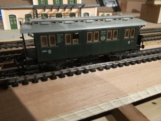 Wagon Trix Express / TTR – Métal – Échelle HO 1/87 – Bâche à Essieux V.S.N – Occasion