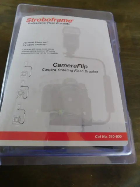 StroboFrame Camera Flip Camera Rotating Flash Bracket