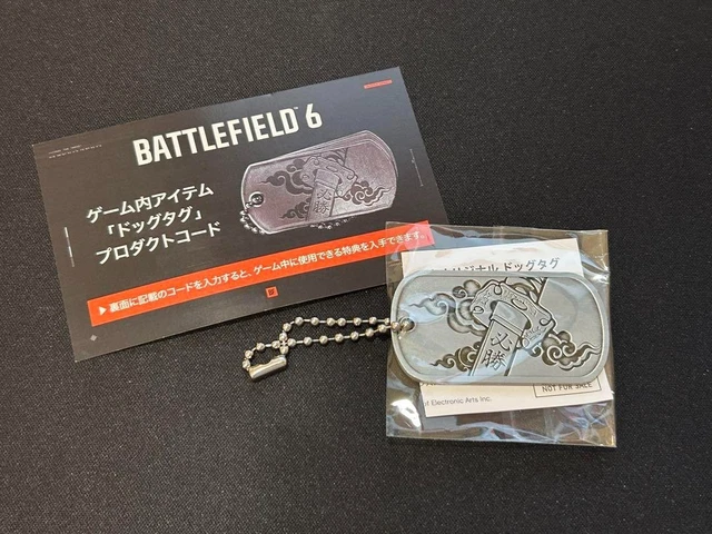 TGS2025 バトルフィールドBATTLEFIELD 6 ドッグタグ TGS2025 bf6