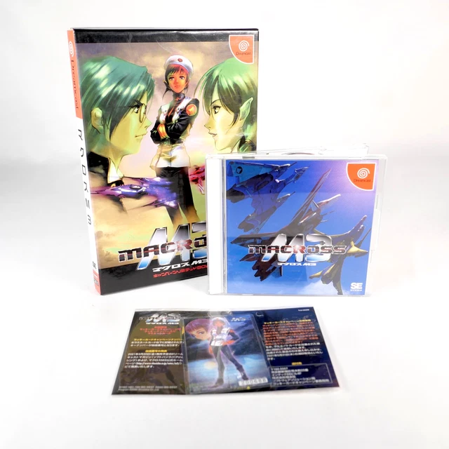 MACROSS M3 Sega Dreamcast Campaign Limited Box Card Reg Jap
