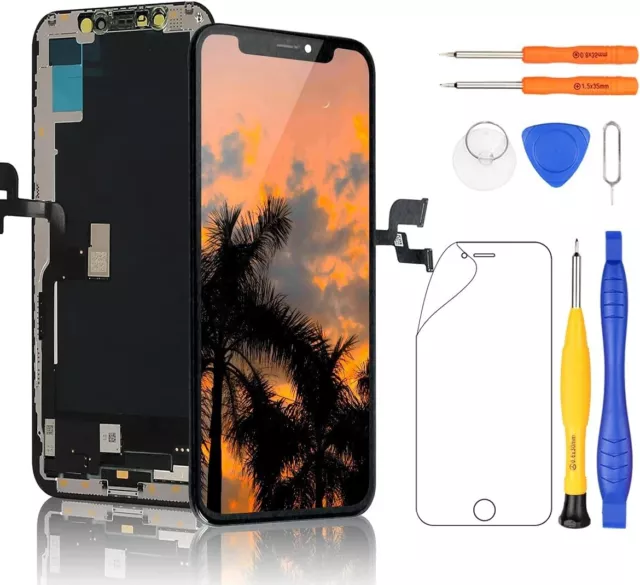 Écran pour iPhoneX film protecteur Tactile Remplacement kit outil de réparation