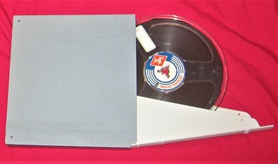 BASF-COFANETTO ~~ ritiro/Spedizione Agfa Open-Reel 18cm nastro bobina con materiale nastro 