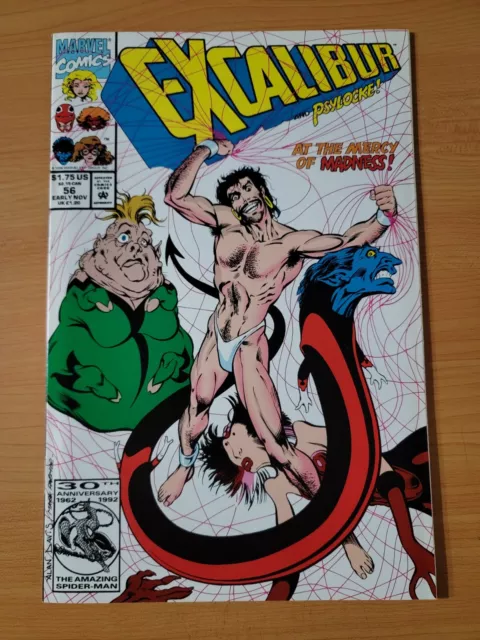 Excalibur #56 Direct Market Edition ~ NEAR MINT NM ~ 1992 Marvel Comics