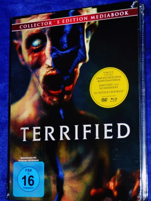 TERRIFIED  Ltd. 2 Disc Mediabook (Bluray/DVD) Deutsch _Uncut