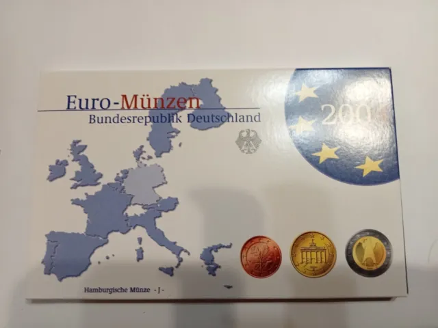 Euro-Münzen 2004 Hamburgiste Münze -I- Série