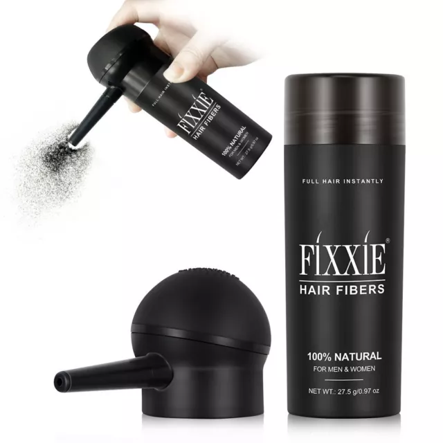 FIXXIE® Hair Building Fibres 27.5 Gram + Applicator Pump