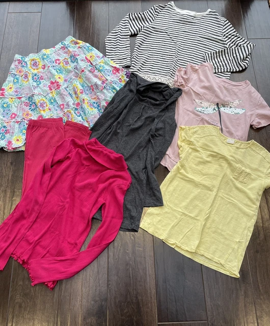 Girls clothes bundle age 12-13 14 years GAP Monsoon M&S skirt tops leggings x 7