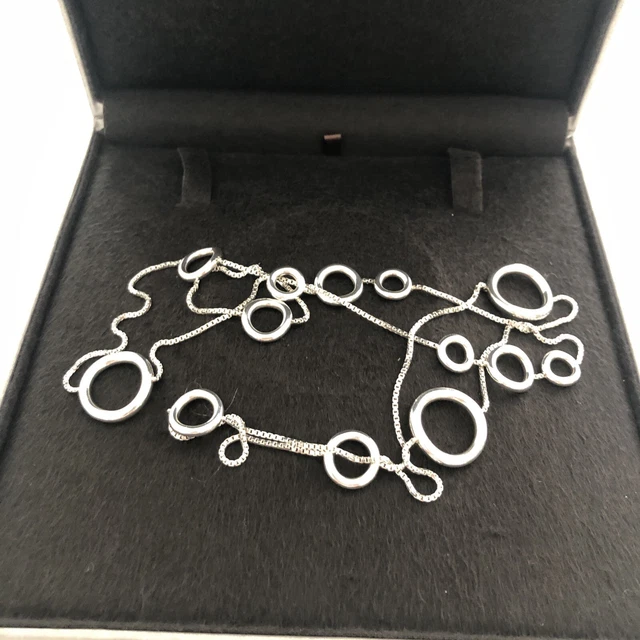 CHRISTOFLE  Sautoir IDOLE / Vertigo --STERLING / Argent massif 925 New Boîte TB
