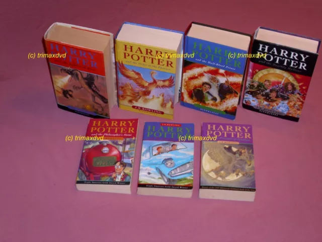 HARRY POTTER 1-7 _ Komplett Englisch_ Harry Potter and the Philosophers Stone...