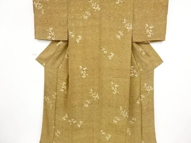 37624# Japanese Kimono / Antique Kimono / Mon Kinsha / Noshi