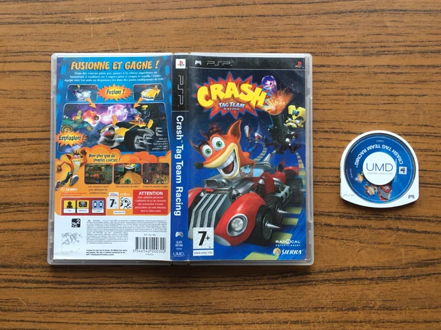 Jeu PlayStation 2 Crash Tag Team Racing - Boîtier Vide Uniquement, En Bon état - Version Française