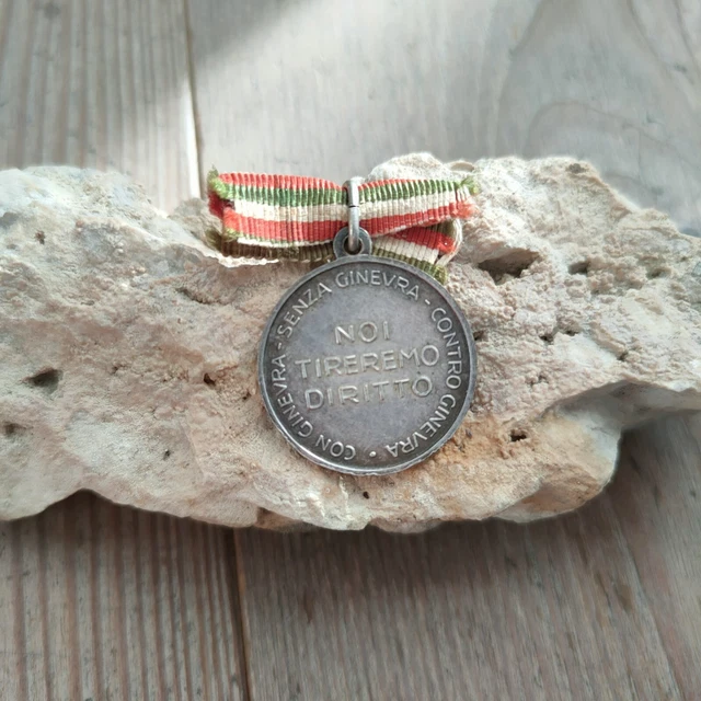 Medaglia Italiana 13 Novembre 1933 Pnf Milizia Regio Esercito ventennio