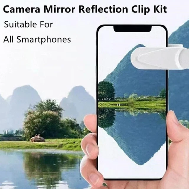 Smartphone Camera Mirror Reflection Clip Mirror Reflection For Phone Camera N1X0