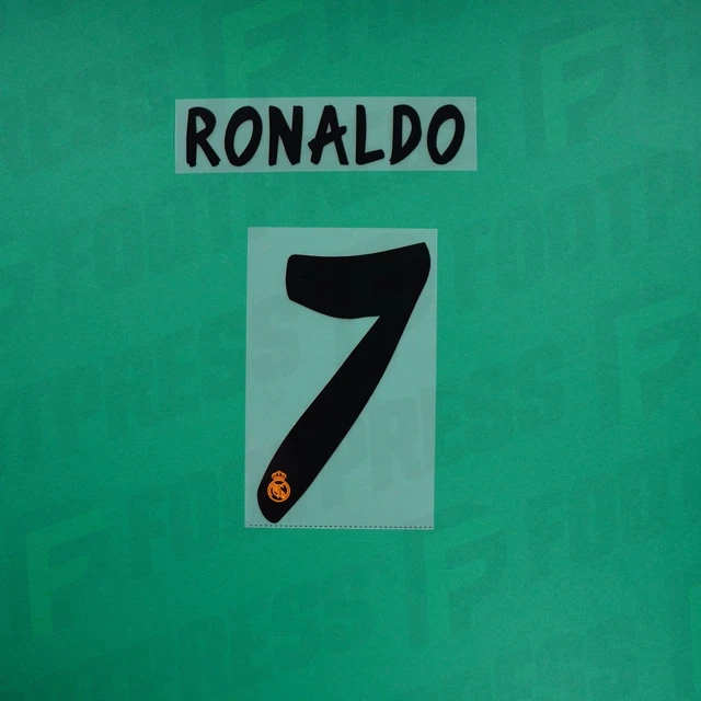 Flocage Officiel Real Madrid 2015/2016 – Bale, Maillot Extérieur/third, Neuf