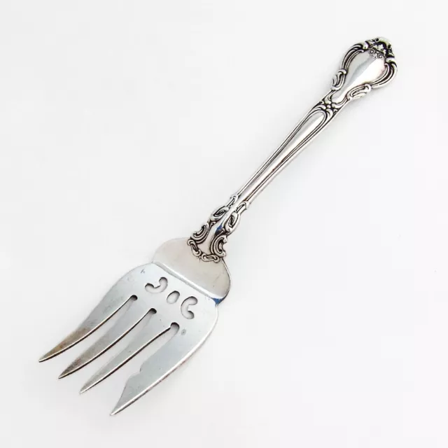 Birks Chantilly Cold Meat Fork Sterling Silver No Mono