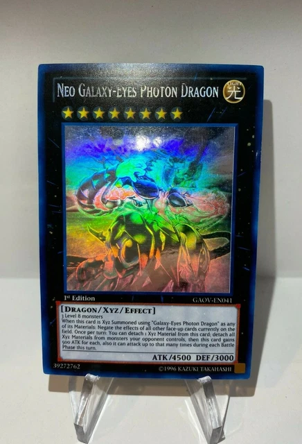 YUGIOH! NEO GALAXY-EYES Photon Dragon - Ghost Rare 1st Ed - GAOV-EN041 [HP]  $50.00 - PicClick CA