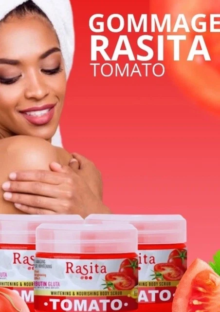 Gommage Corporel Rasita Extra Éclaircissant 800 Ml - Exfoliant Naturel à L'orange, Pour Tous Types De Peau