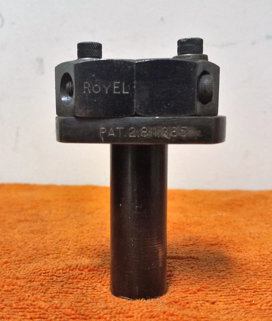 RoyEl  0RDH Adj. Floating Drill Holder 3/4" Shank .030" to .565" Turret Lathe