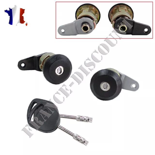 2 Barillet Cylindre Serrure De Porte Ford Courier Escort Fiesta Ka Neuf